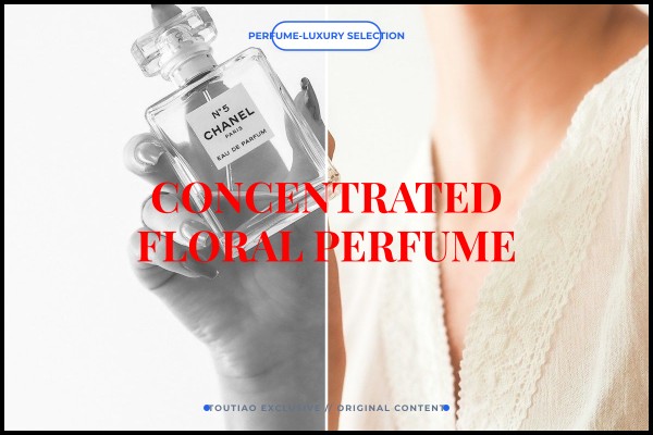 concentrated floral perfume