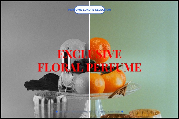 exclusive floral perfume