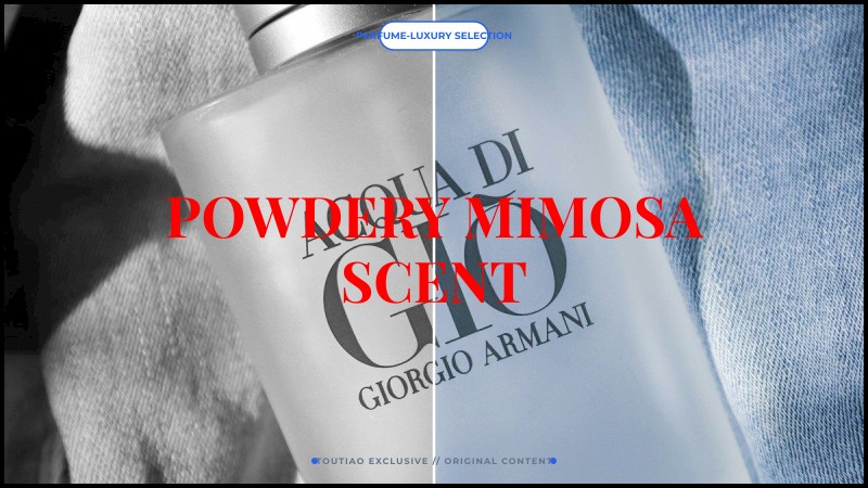 powdery mimosa scent